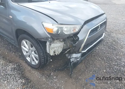 2014 Mitsubishi Outlander Sport Es из США, поврежденный, VIN 4A4AP3AUXEE026093